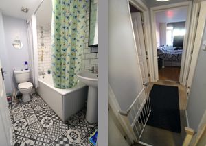 Bathroom and Inner Hall- click for photo gallery